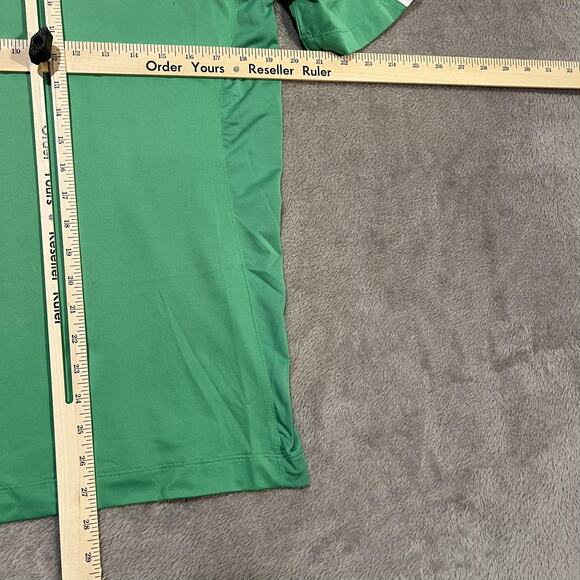 Nike Golf Polo Shirt Mens Medium Green Tour Performance Dri-FIT PGA Swoosh - Picture 8 of 8